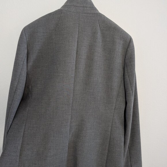 Jcrew Gray Regent Blazer in Four-Season Stretch Size 10 NWT - Picture 3 of 4
